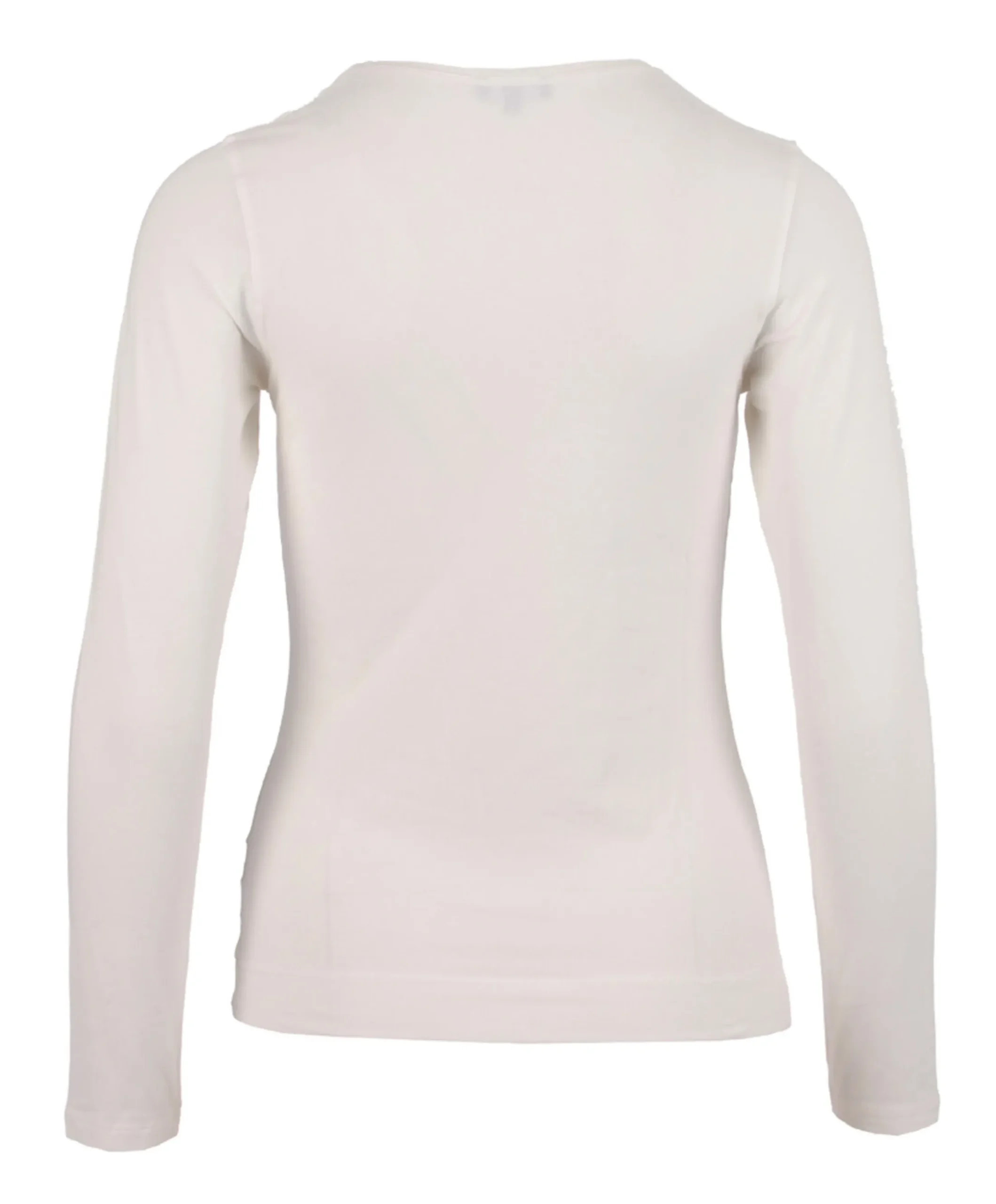 Dames longsleeve ecru