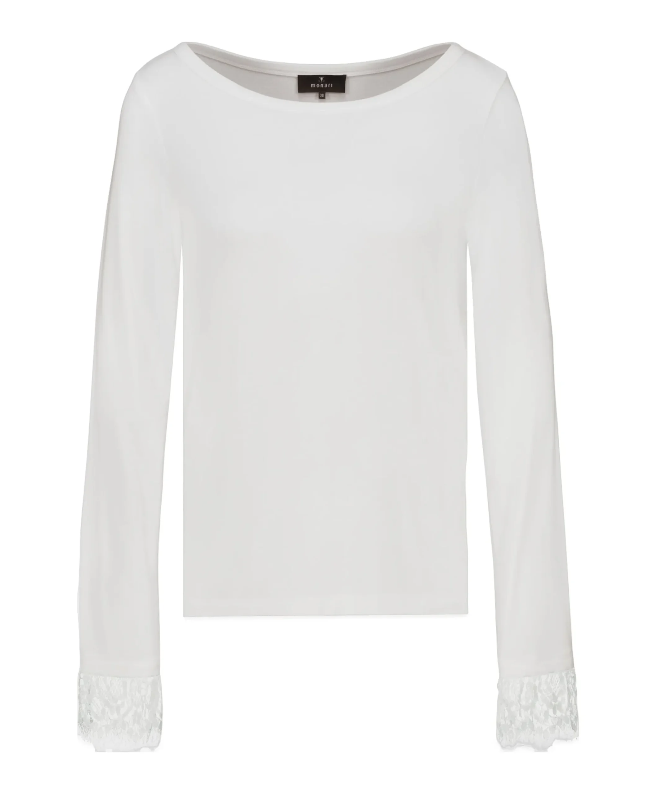 Dames longsleeve ecru