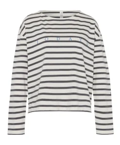Dames longsleeve ecru