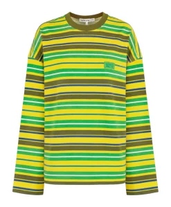 Dames longsleeve geel