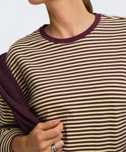 Dames longsleeve geel