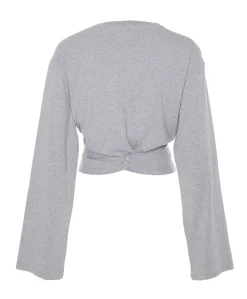 Dames longsleeve grijs