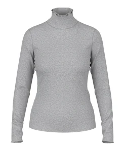 Dames longsleeve grijs