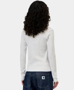 Dames longsleeve grijs