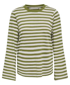 Dames longsleeve groen