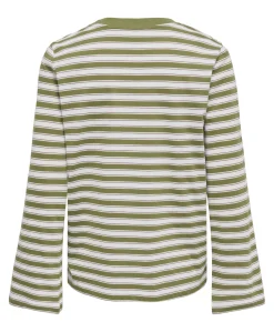 Dames longsleeve groen