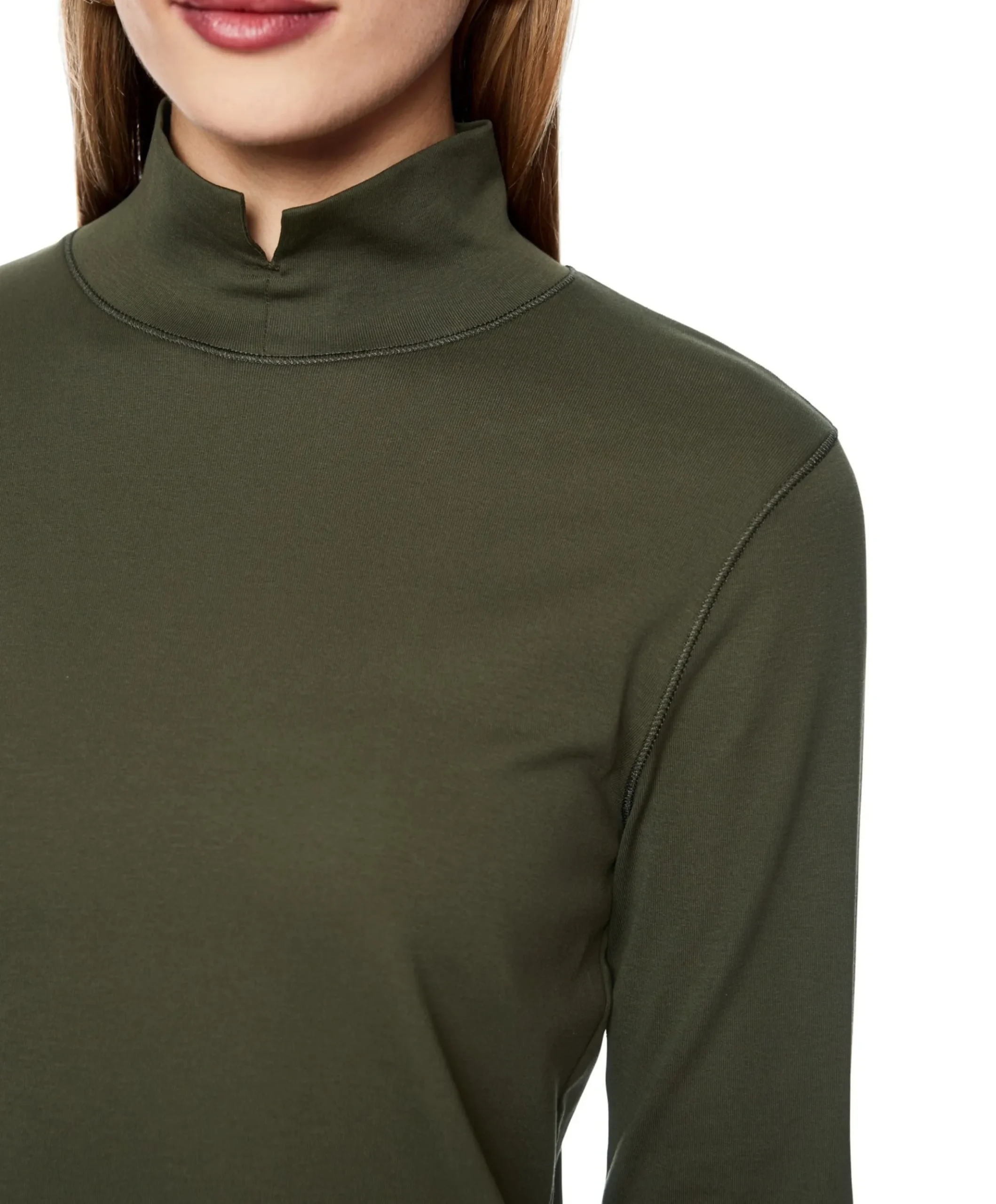 Dames longsleeve groen