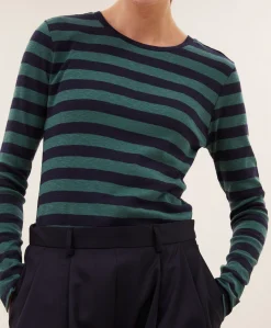 Dames longsleeve groen