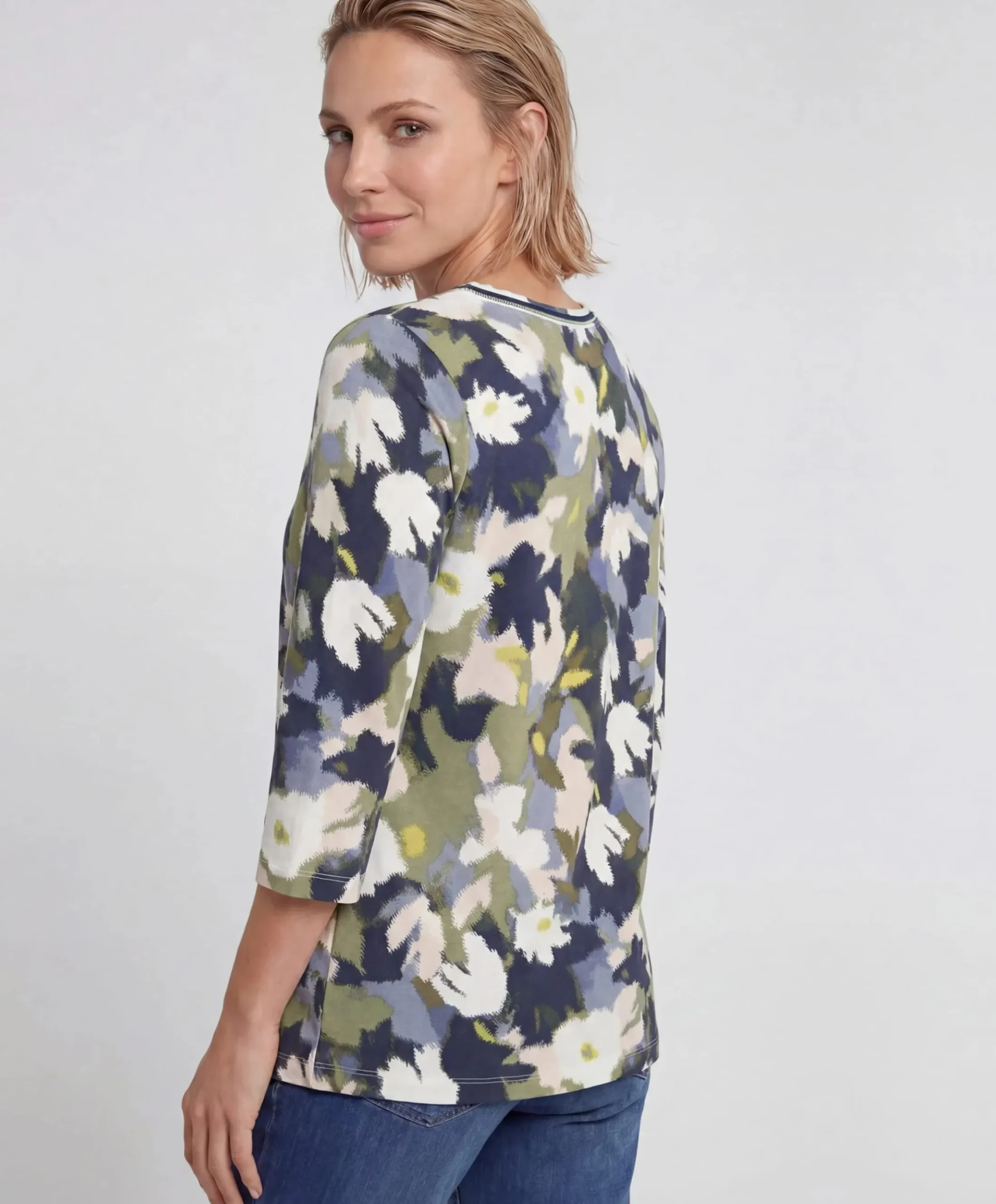 Dames longsleeve groen