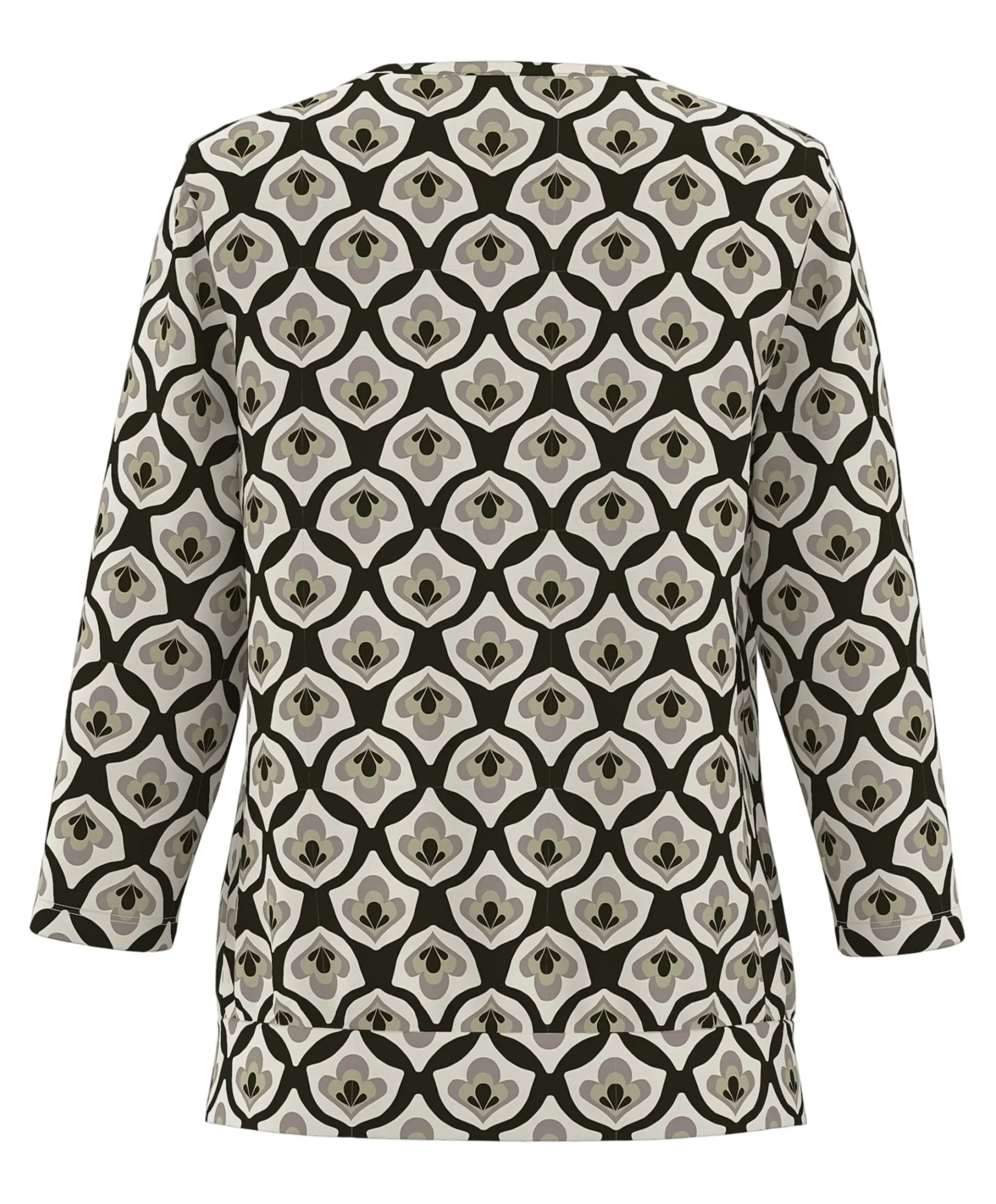 Dames longsleeve groen