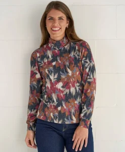 Dames longsleeve multicolor