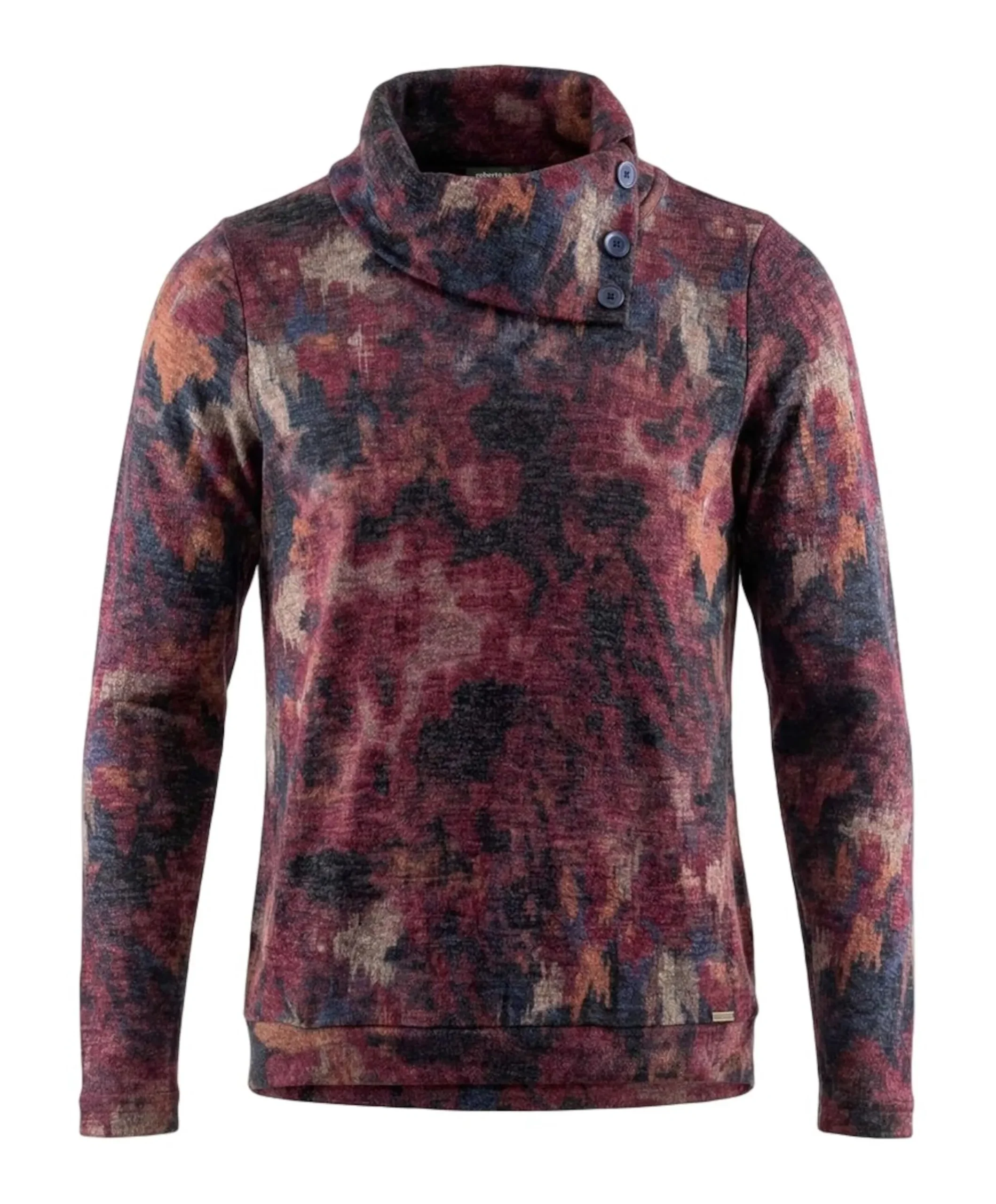 Dames longsleeve rood