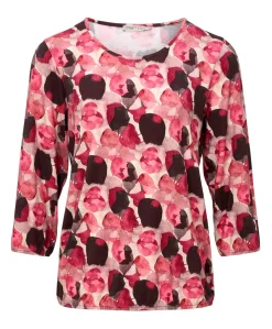 Dames longsleeve rood