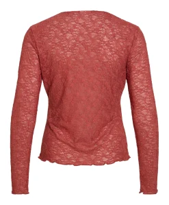 Dames longsleeve roze