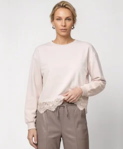 Dames longsleeve roze