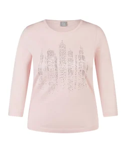 Dames longsleeve roze