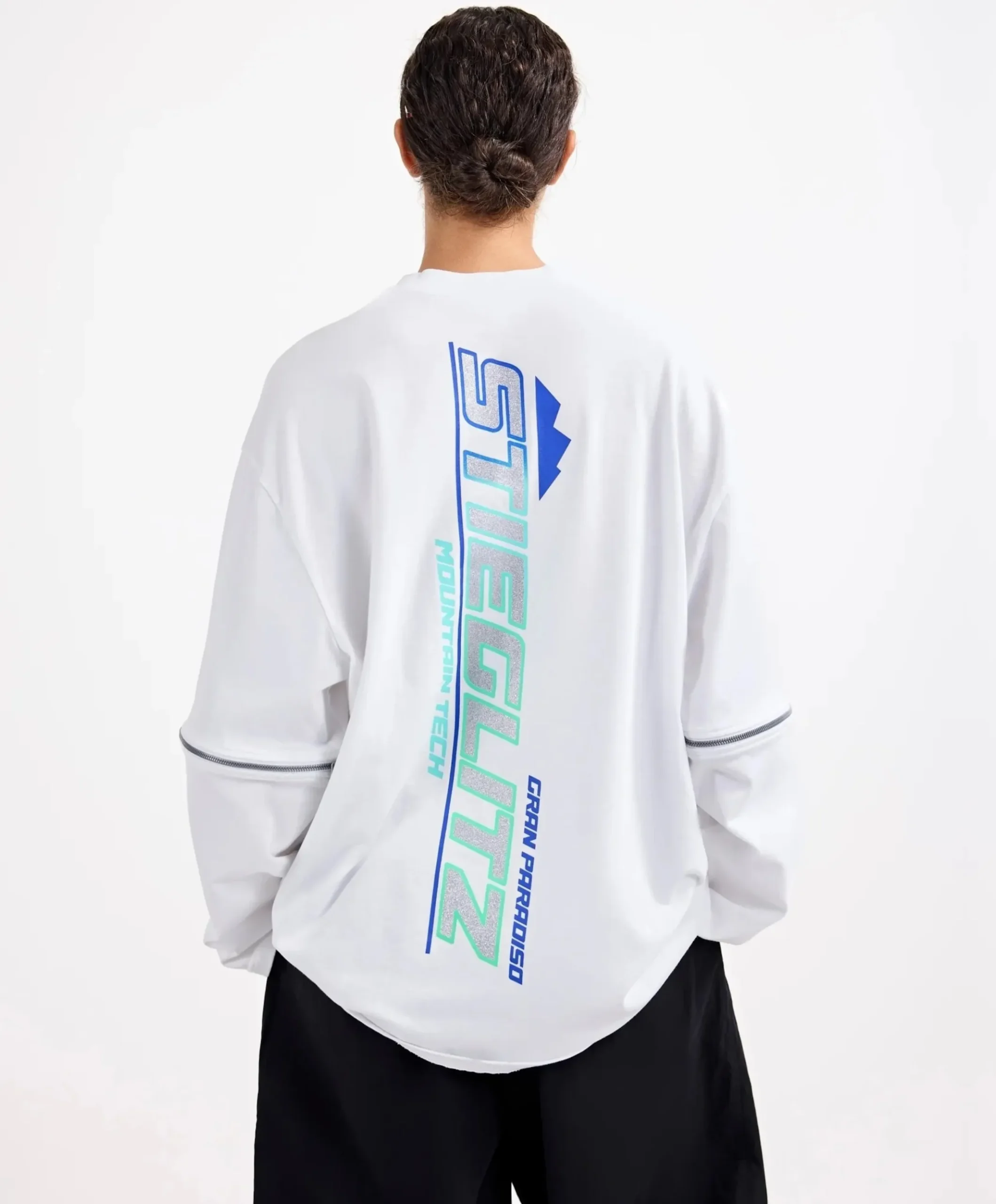 Dames longsleeve wit