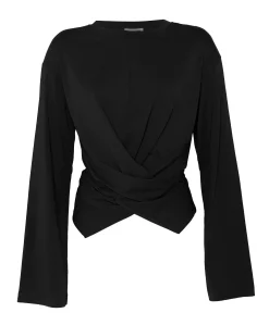 Dames longsleeve zwart