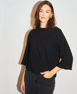 Dames longsleeve zwart