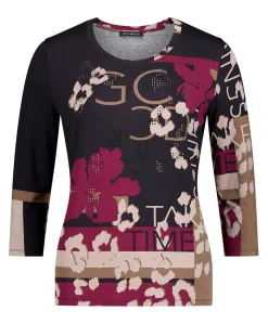 Dames longsleeve zwart