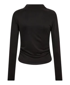 Dames longsleeve zwart