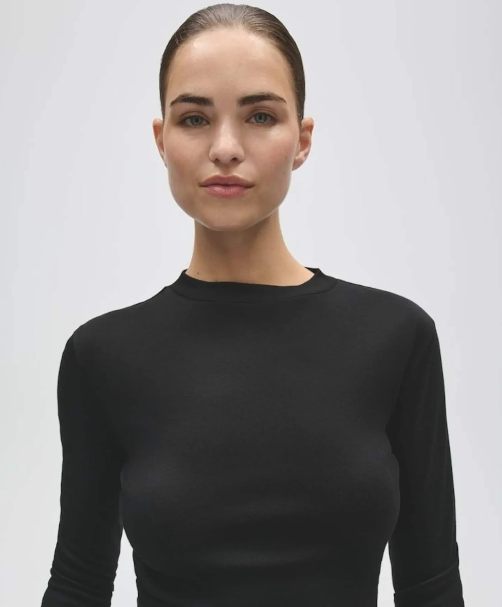 Dames longsleeve zwart