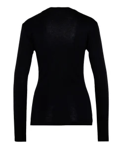 Dames longsleeve zwart