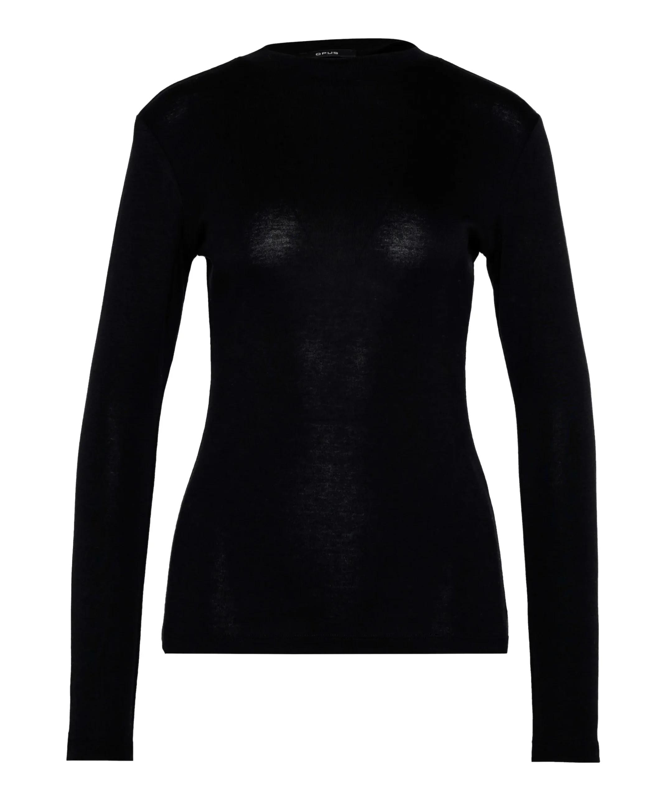 Dames longsleeve zwart