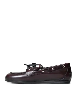 Dames mocassins bordeaux