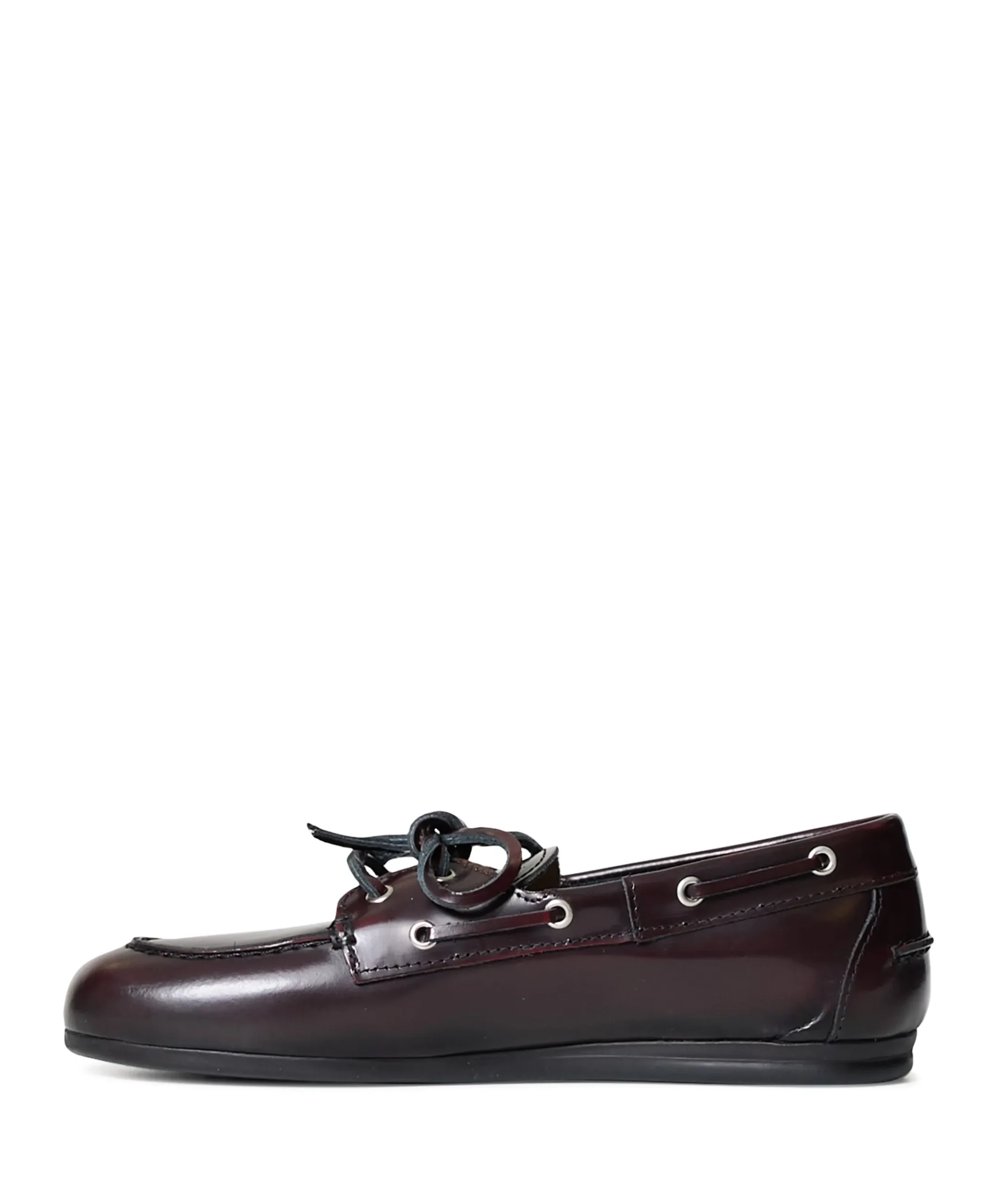 Dames mocassins bordeaux