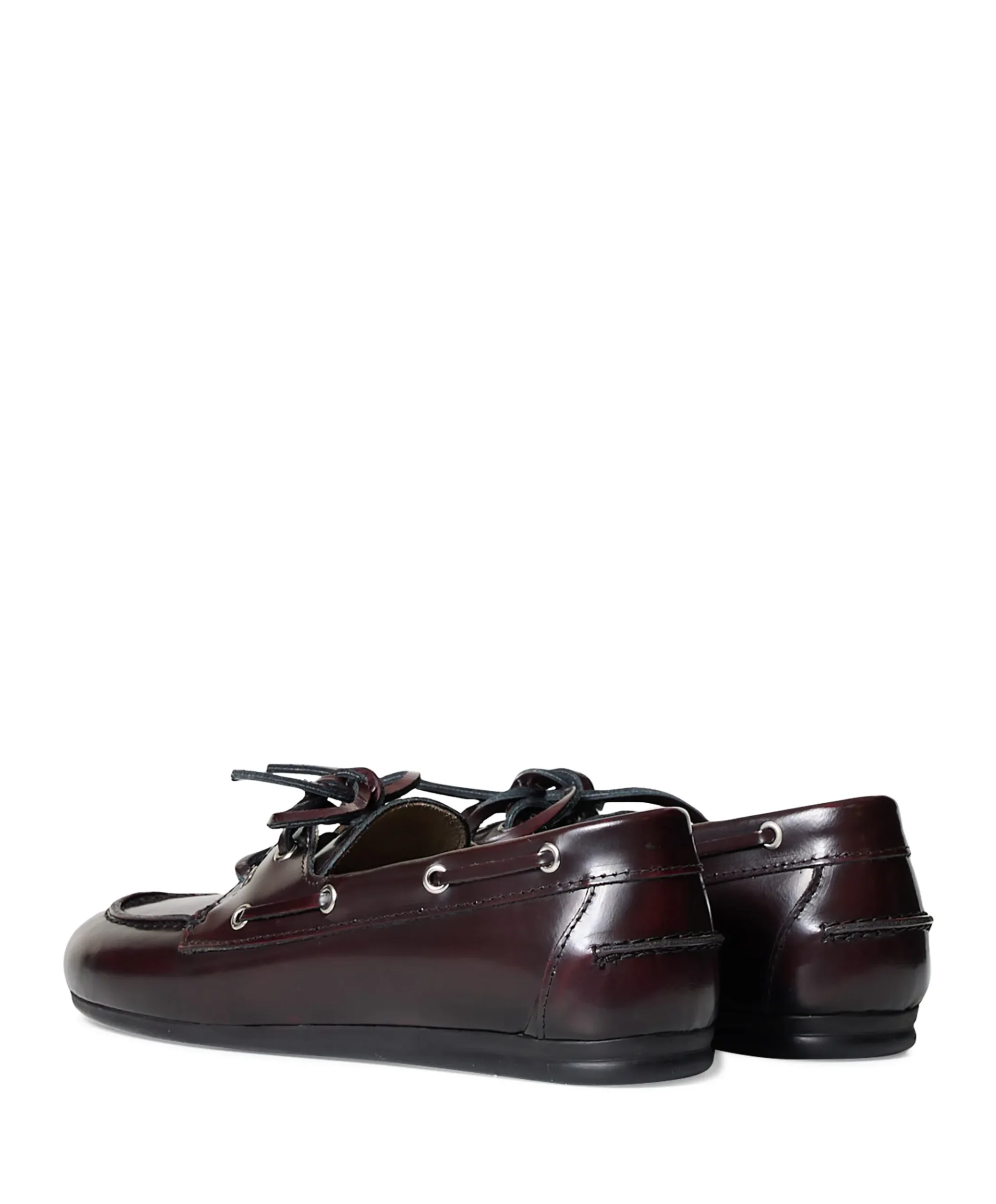 Dames mocassins bordeaux