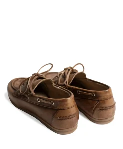 dames mocassins bruin