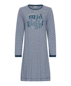 Dames nachthemd blauw