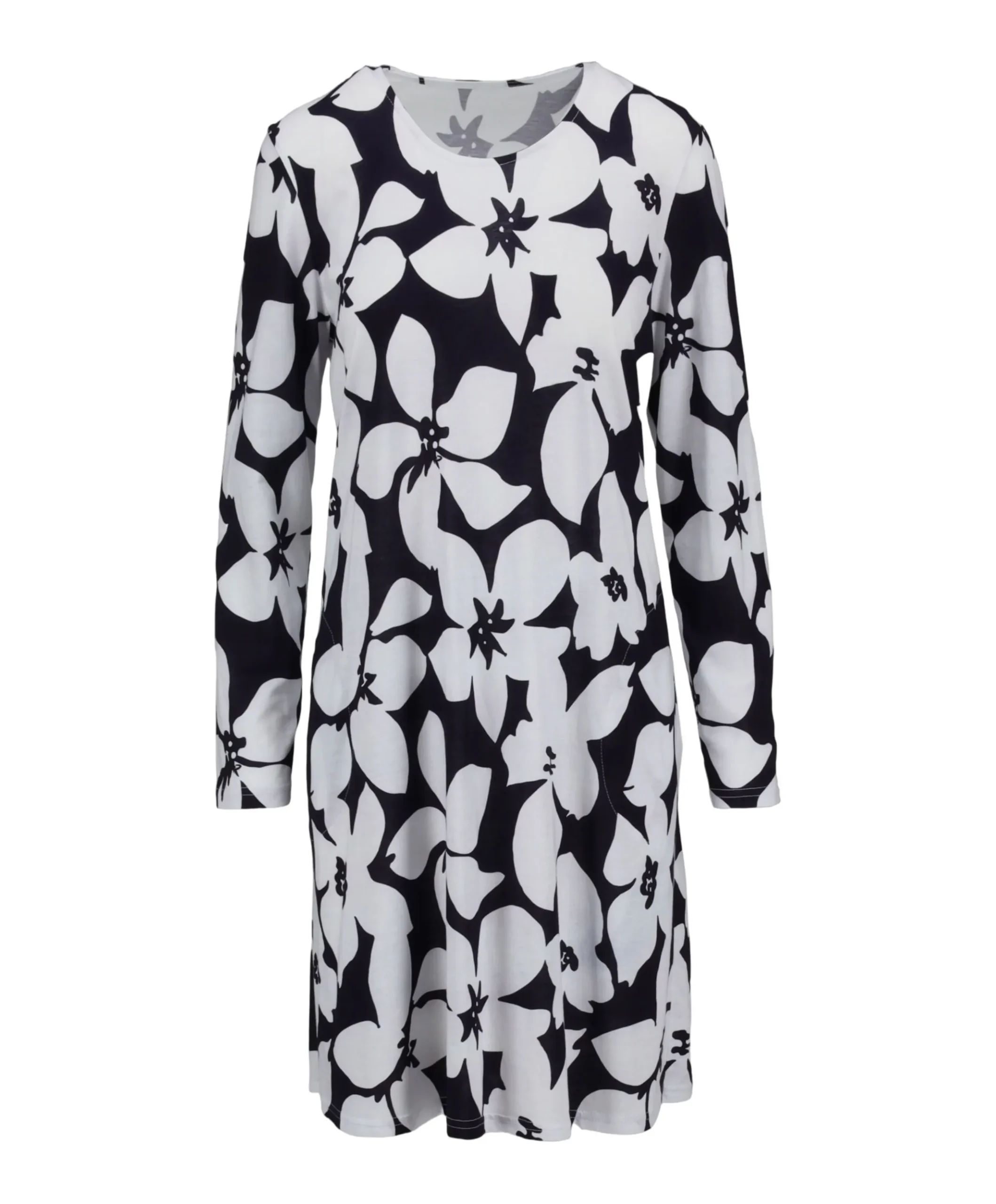 Dames nachthemd blauw