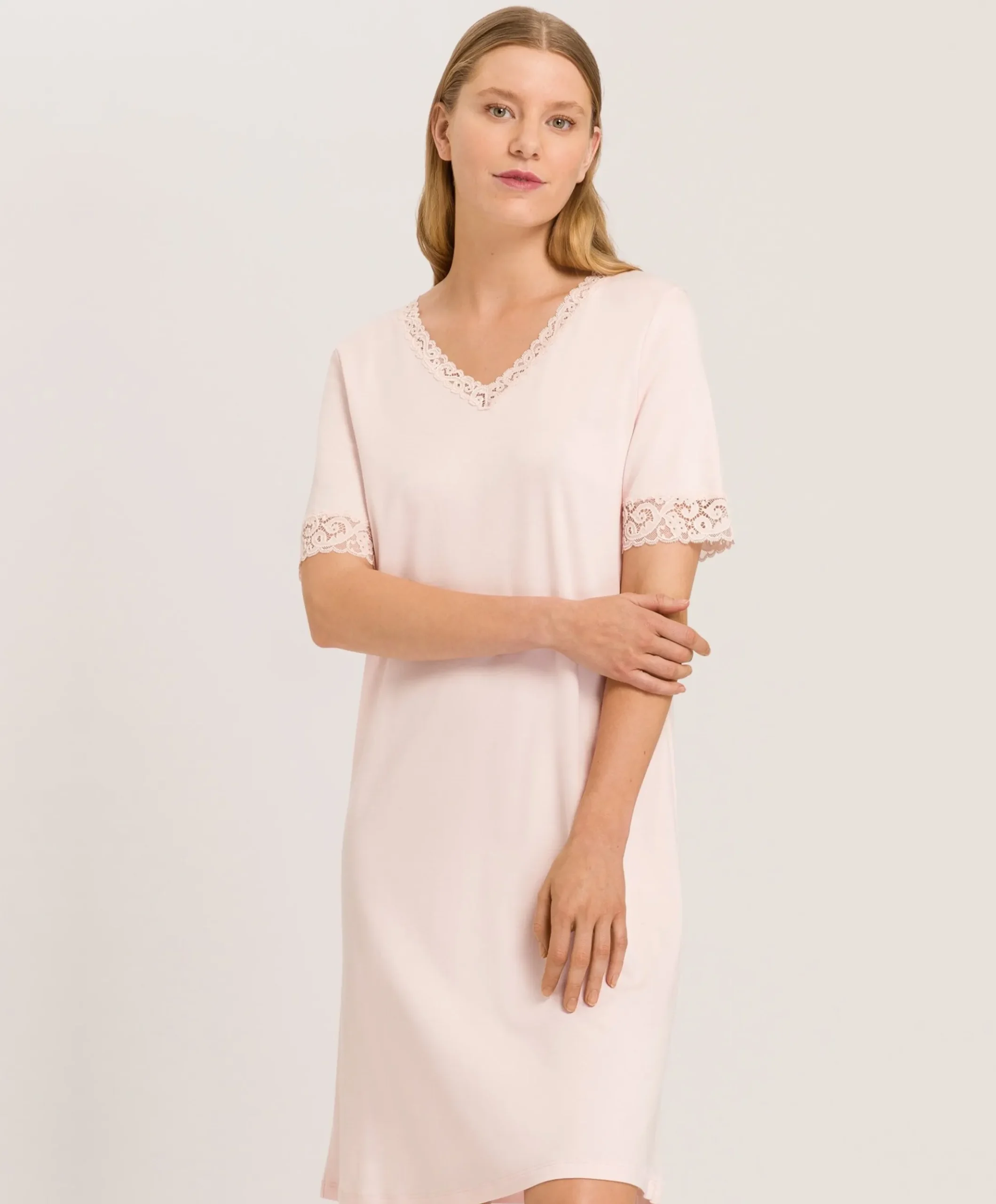 Dames nachthemd roze