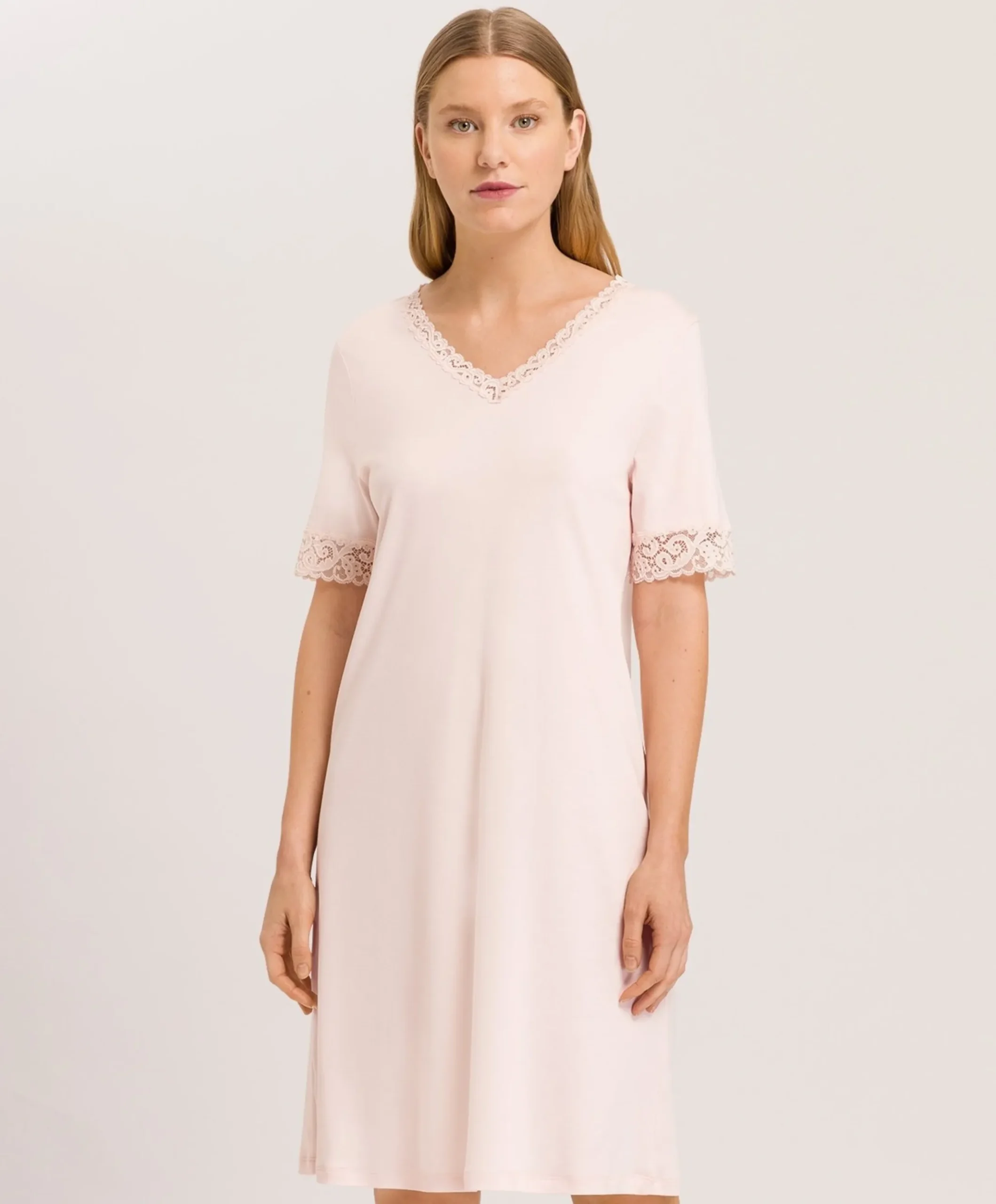 Dames nachthemd roze