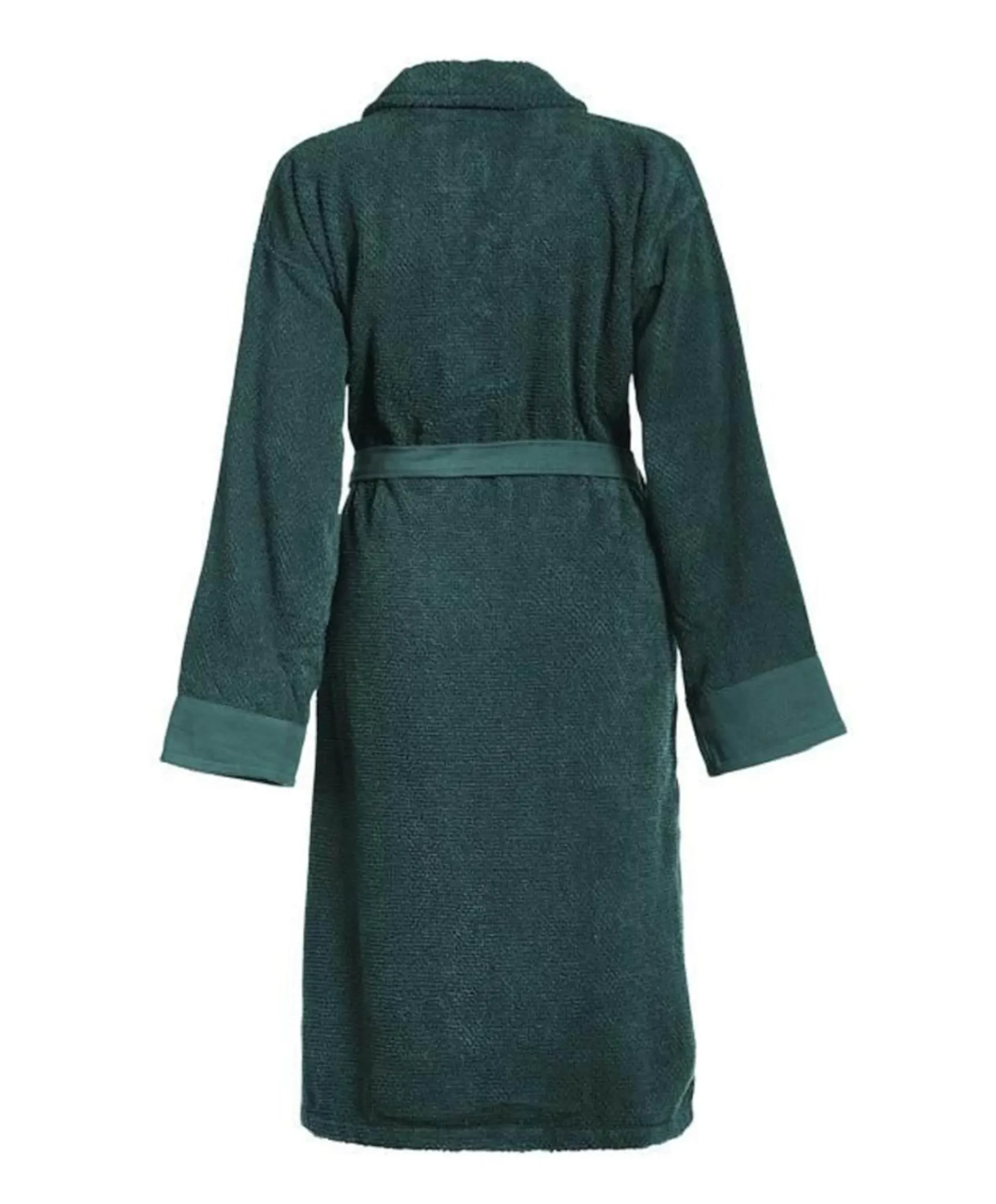 Dames ochtendjas groen