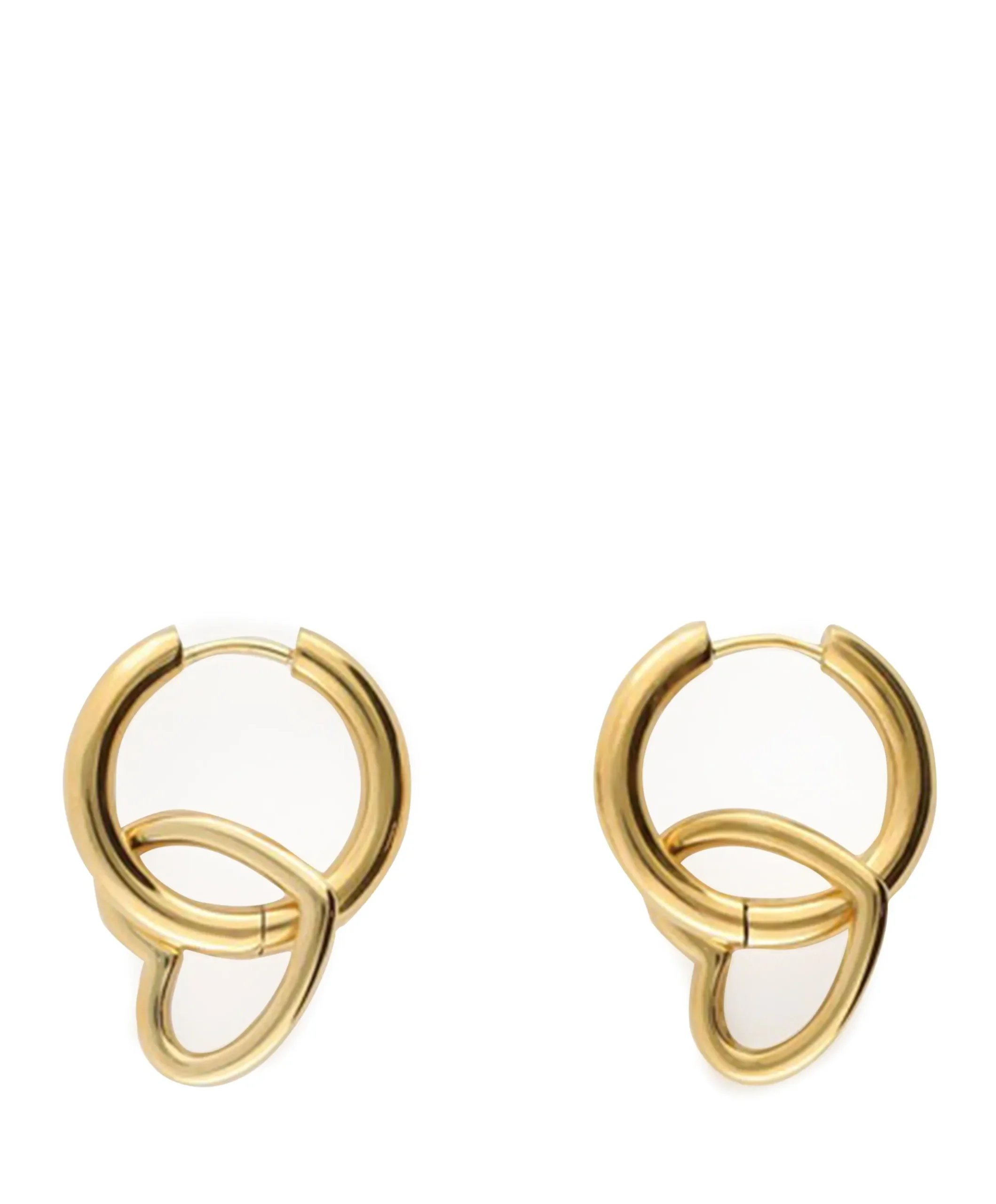 Dames oorbellen goud