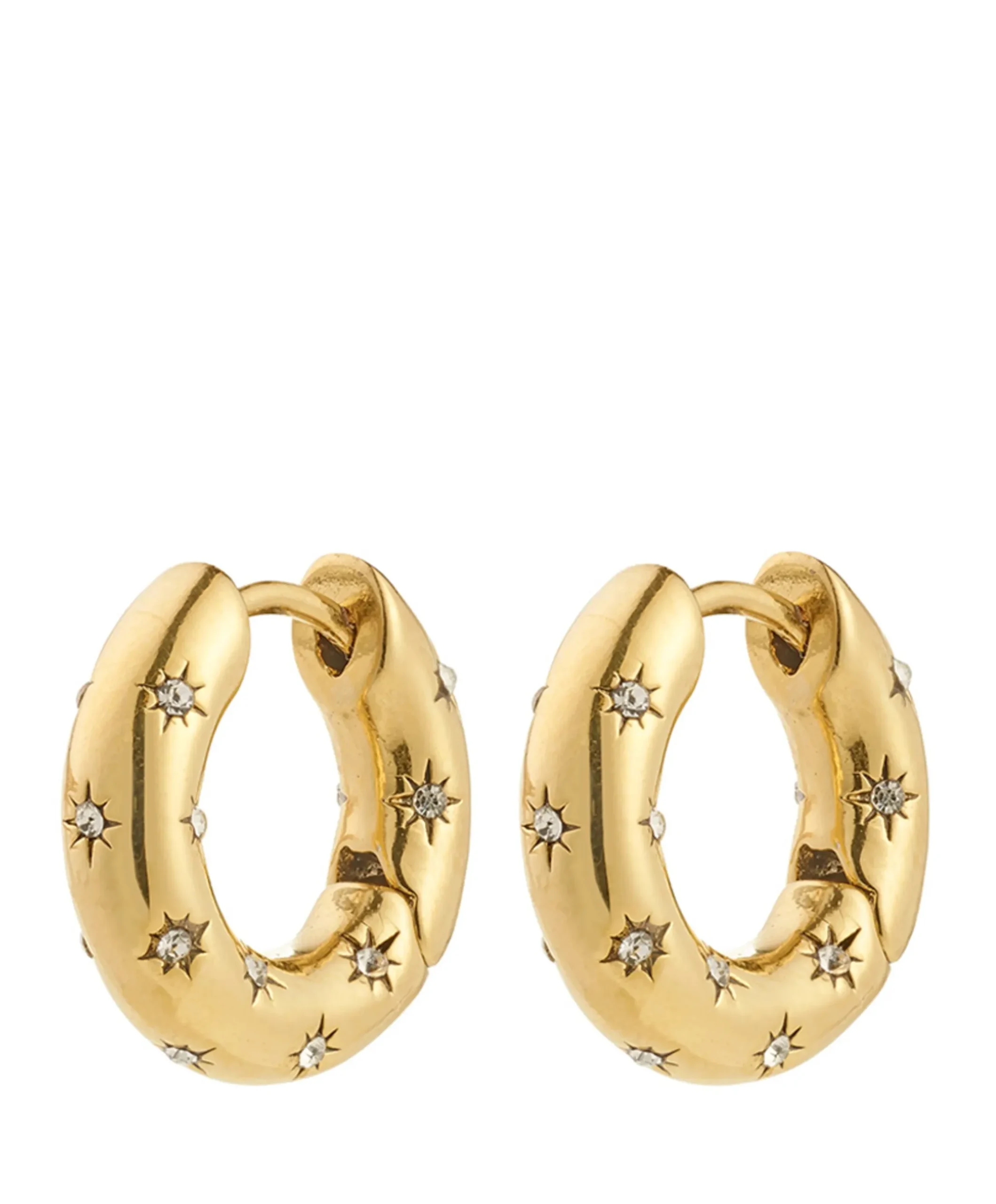 Dames oorbellen goud