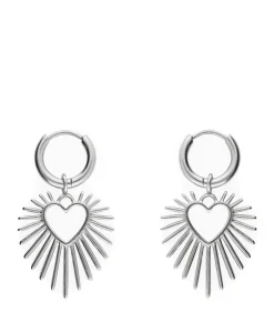 Dames oorbellen zilver