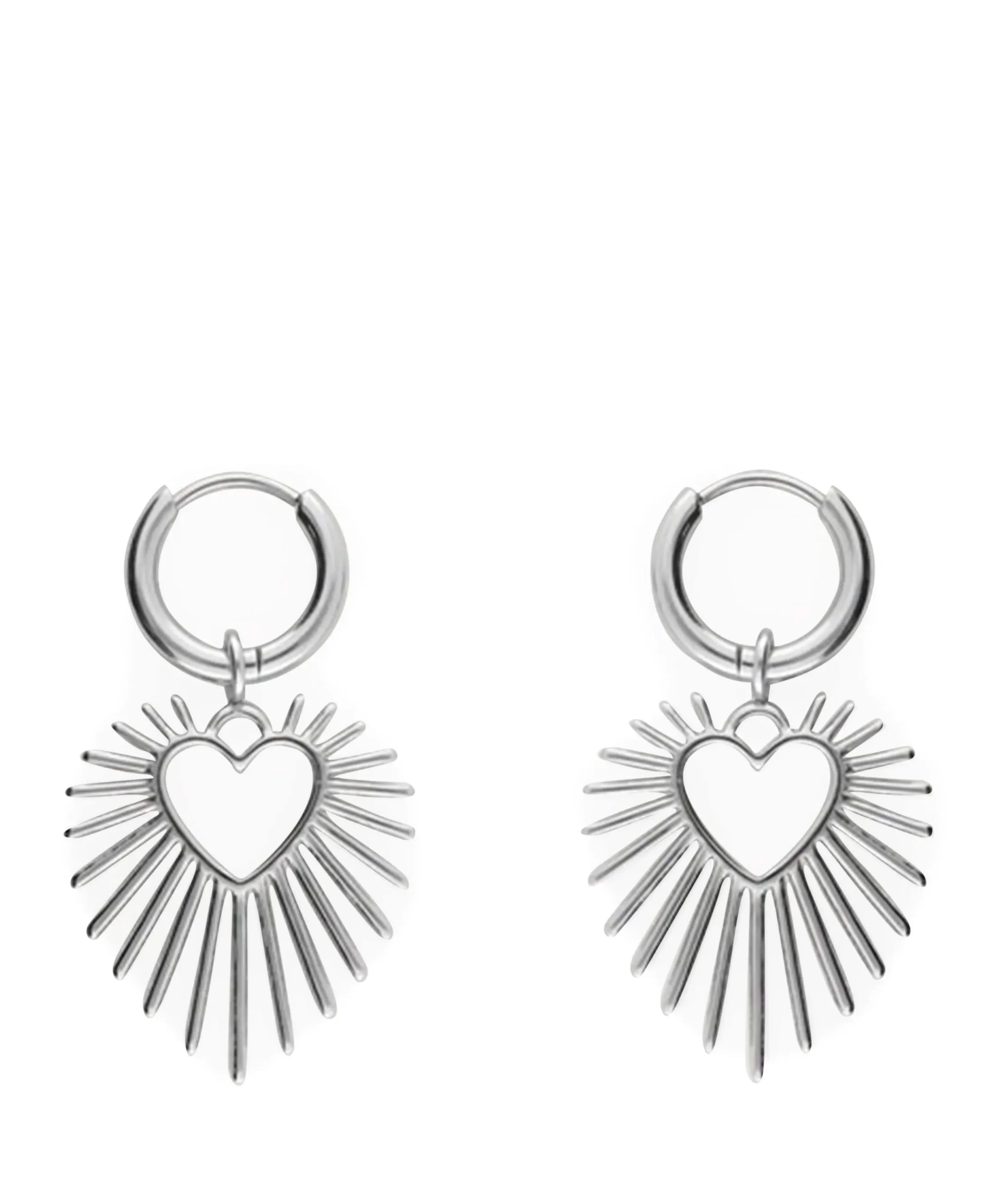 Dames oorbellen zilver