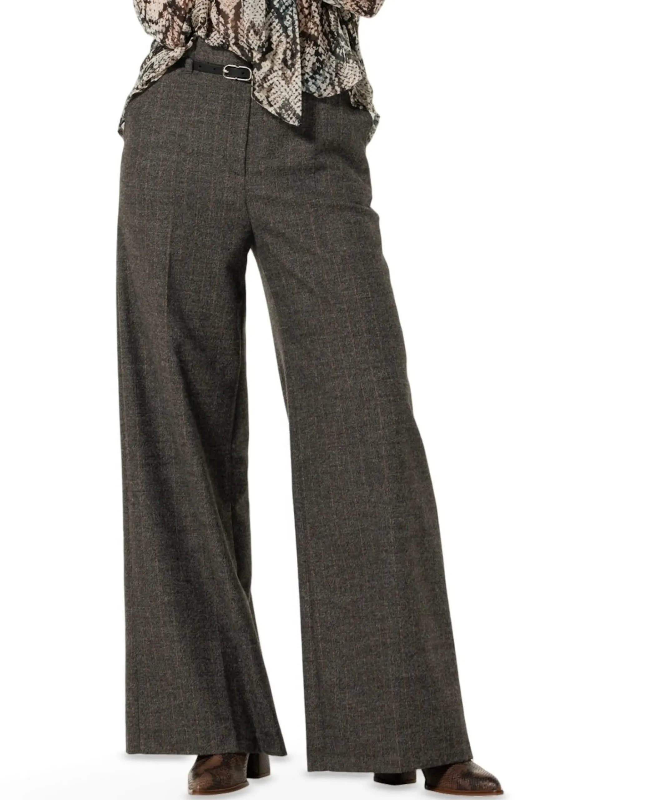 dames pantalon grijs