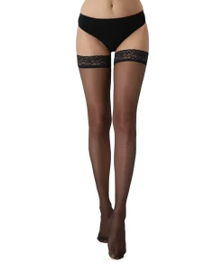 Dames panty Bas Chic Up 15 denier zwart