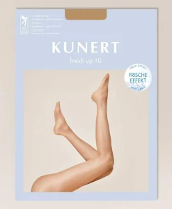 Dames panty Fresh up 10 denier cashmere beige