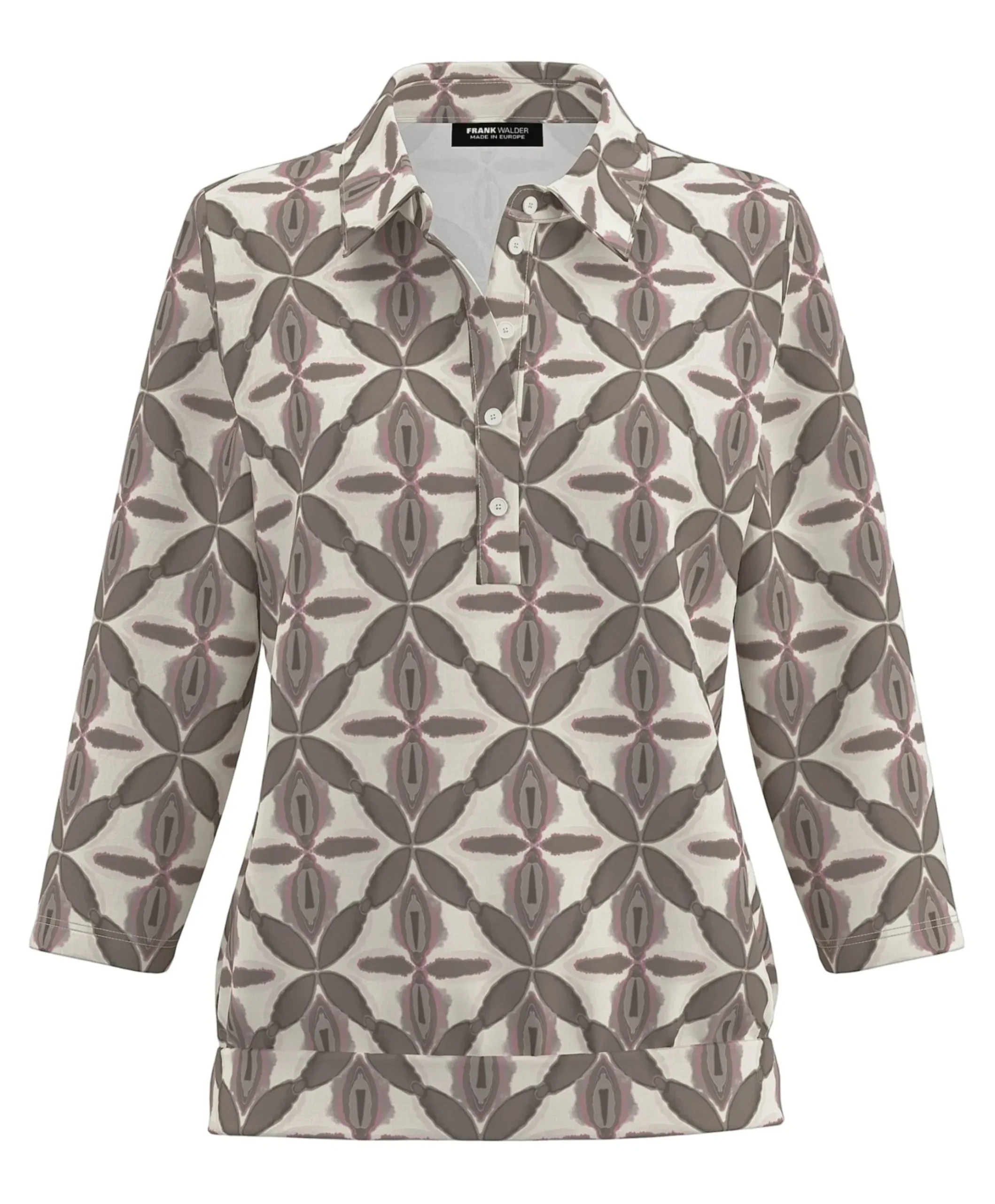 Dames polo beige