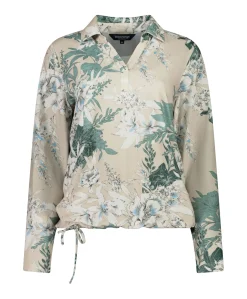 Dames polo beige