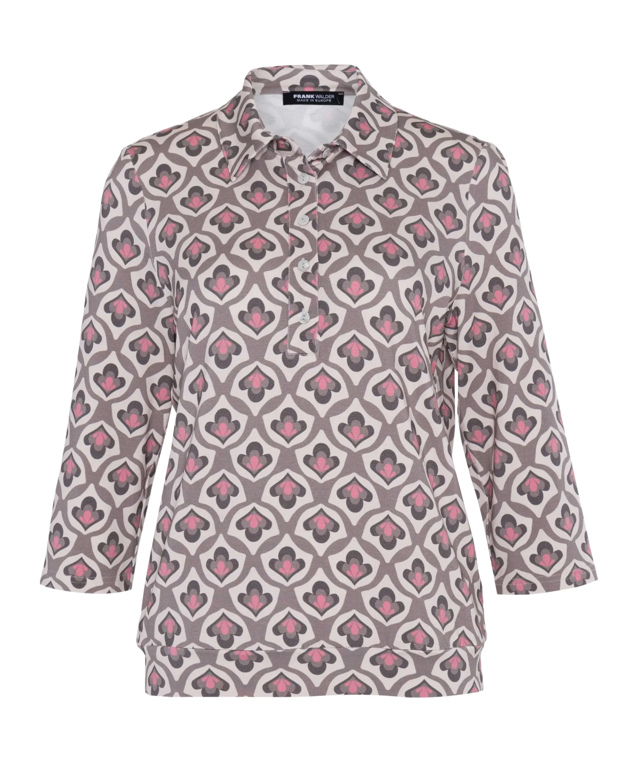 Dames polo beige
