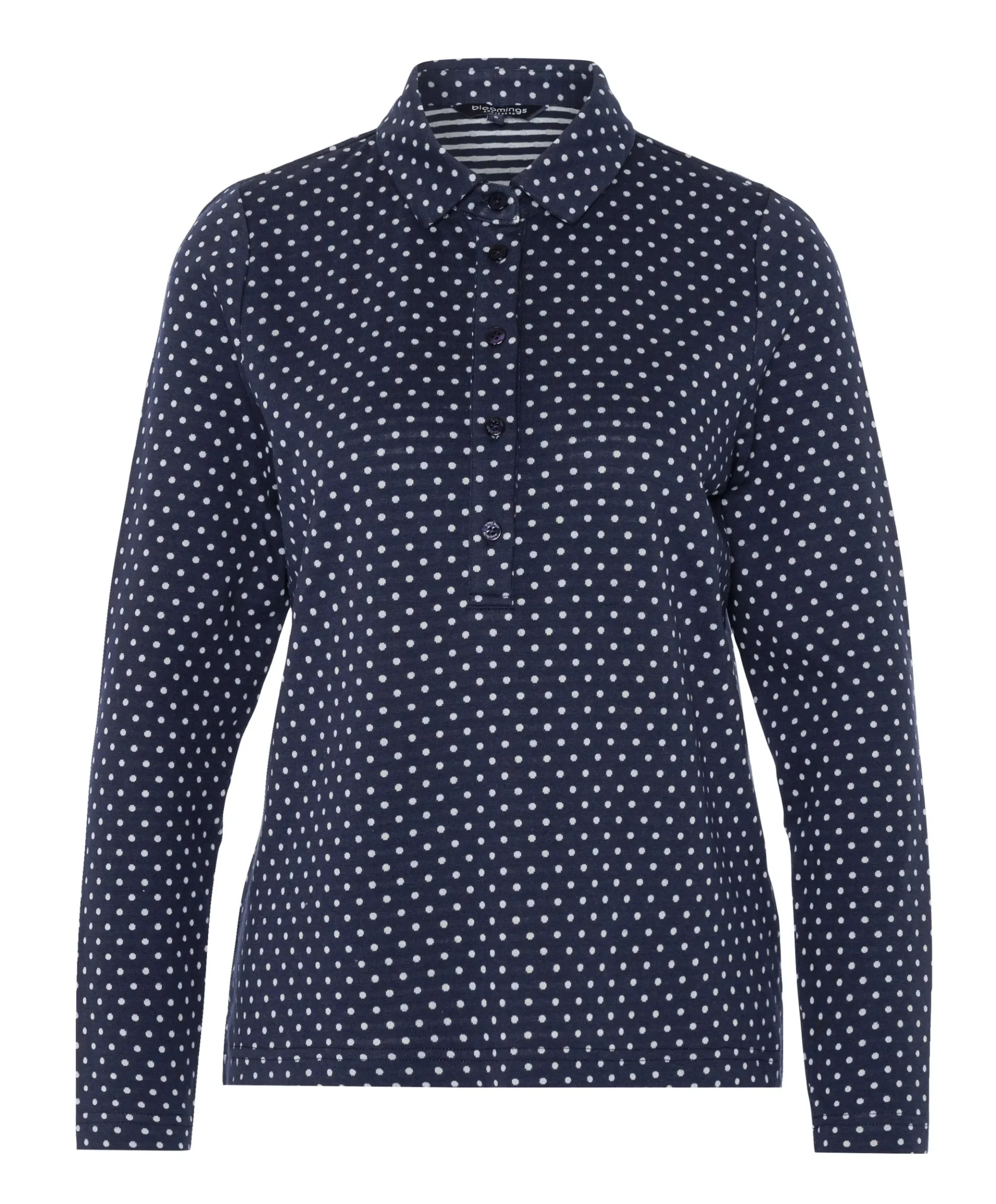Dames polo blauw