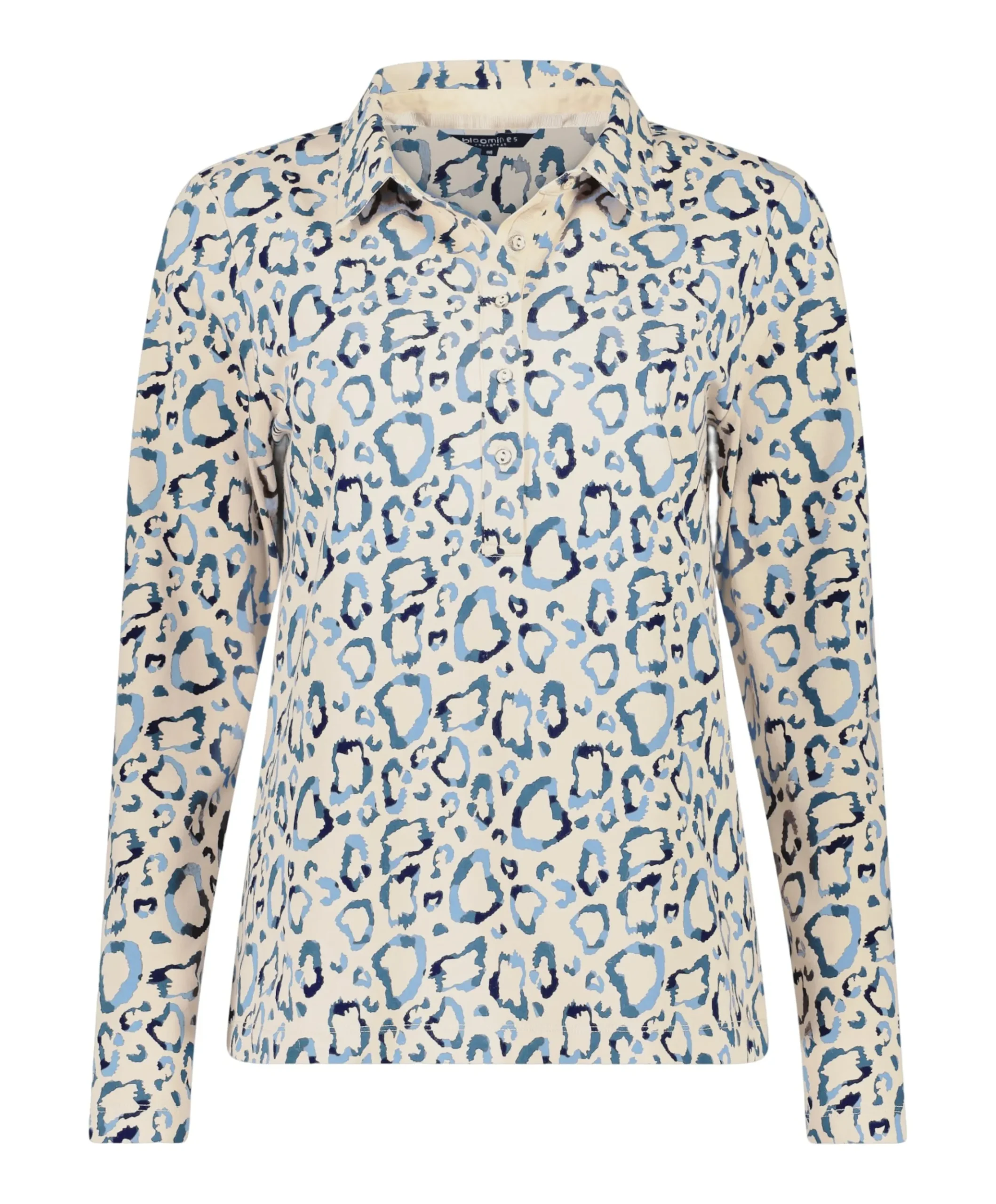 Dames polo blauw