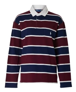 Dames polo bordeaux